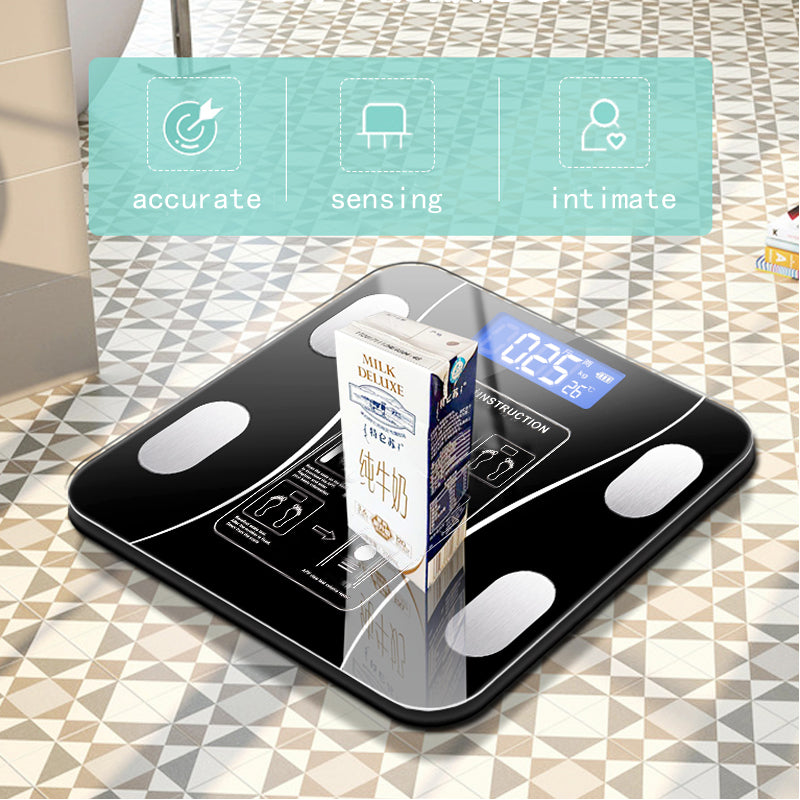 Smart Body Fat Scale – Digital Wireless Bathroom Scale with BMI & Body Composition Analyzer, Bluetooth App Compatible