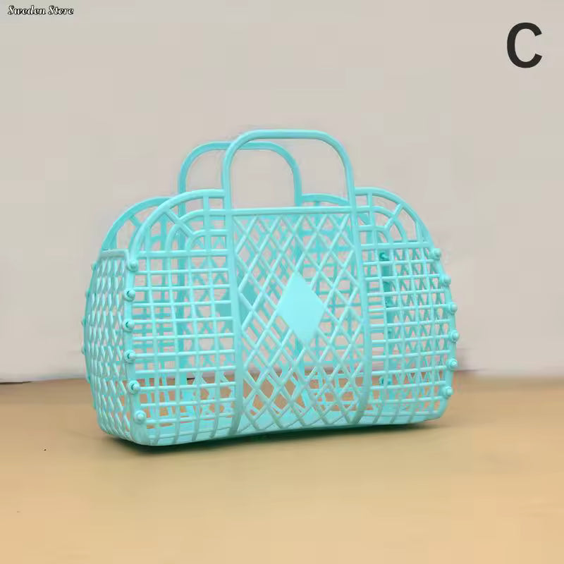 Removable Shower Caddy – Plastic Storage Basket for Bathroom & Bathtub