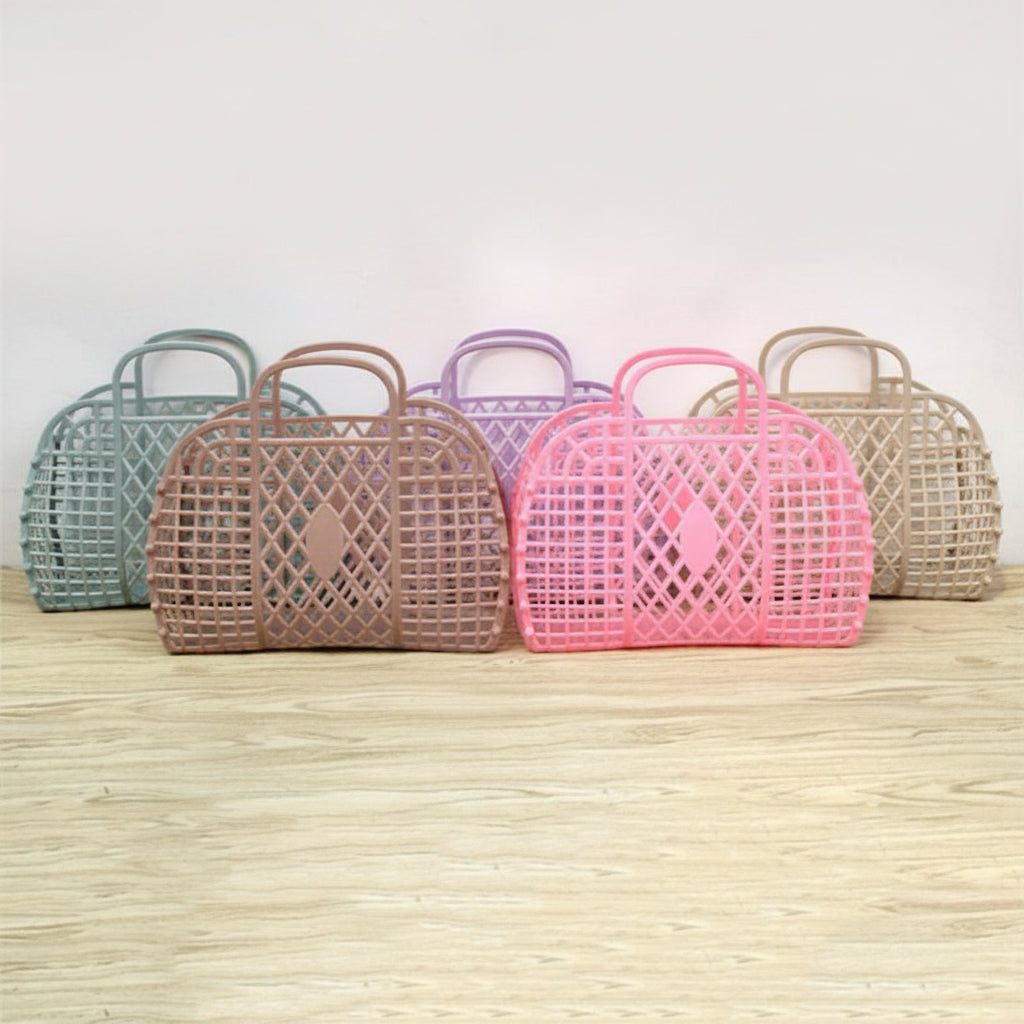Removable Shower Caddy – Plastic Storage Basket for Bathroom & Bathtub