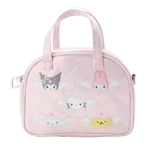 Sanrio Dream Angel Pink Diamond Storage Bag – Kuromi, My Melody & Hello Kitty Embroidered Organizer Pouch