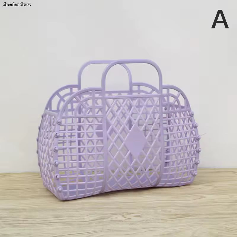 Removable Shower Caddy – Plastic Storage Basket for Bathroom & Bathtub