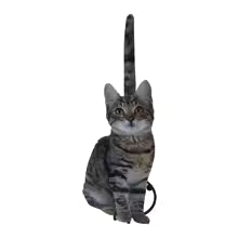Cat Toilet Paper Holder – Decorative Metal Roll Stand for Bathroom & Kitchen