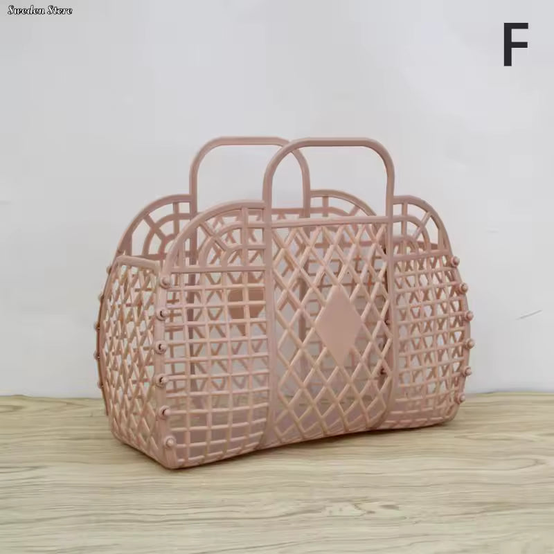 Removable Shower Caddy – Plastic Storage Basket for Bathroom & Bathtub