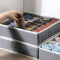 Foldable Drawer Organizer – Storage Box for Underwear, Socks, Bras, Pants, Scarves & Ties