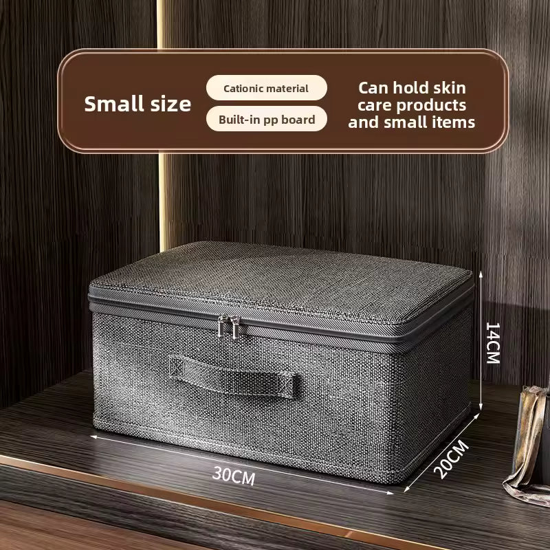 Stackable Waterproof Storage Boxes – Multipurpose Organizer Bins for Closet, Bedroom & Office