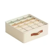 Set of 5 Fabric Drawer Organizers – Foldable Storage Boxes with Dividers for Underwear, Socks & Bras