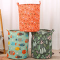 Large Foldable Laundry Basket – Portable Cotton & Linen Storage Hamper for Clothes & Toys
