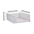Foldable Plastic Storage Box – Stackable Large Capacity Organizer for Clothes & Home Essentials