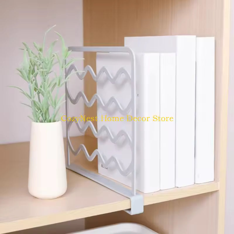 92MF Adjustable Shelf Dividers – Multifunctional Closet & Storage Organizer for Bedroom, Kitchen & Office