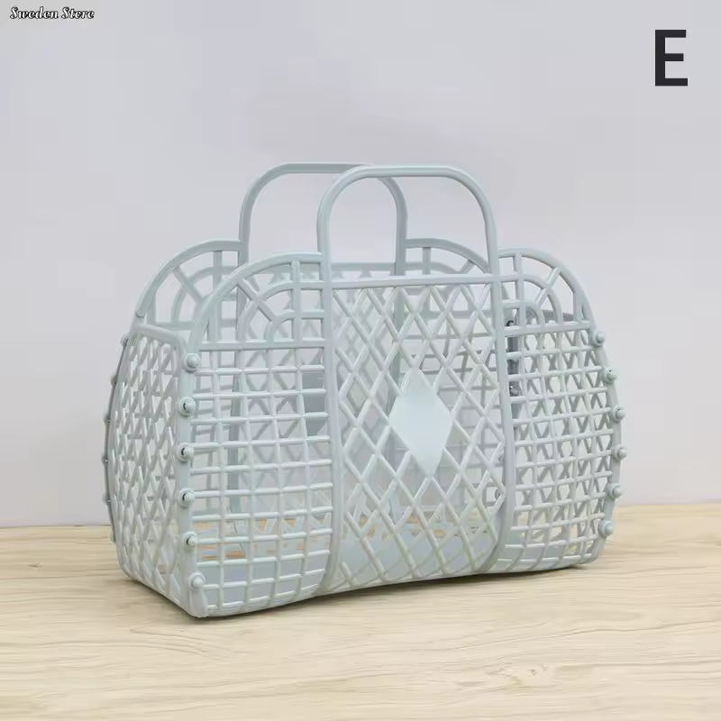 Removable Shower Caddy – Plastic Storage Basket for Bathroom & Bathtub
