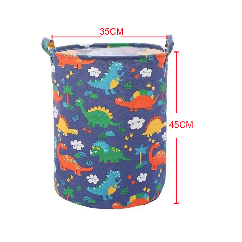 Large Foldable Laundry Basket – Portable Cotton & Linen Storage Hamper for Clothes & Toys