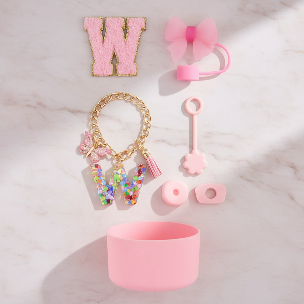 Flat lay accessories