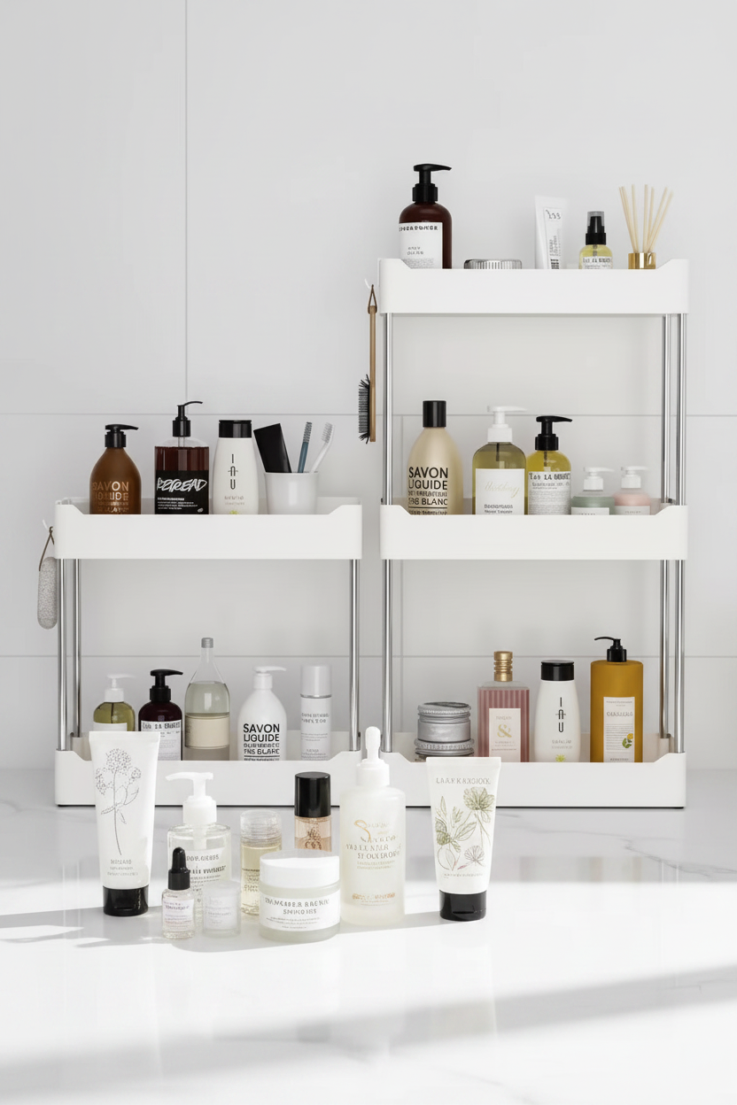 Pinterest 3 – Multi Organizers White Tiles