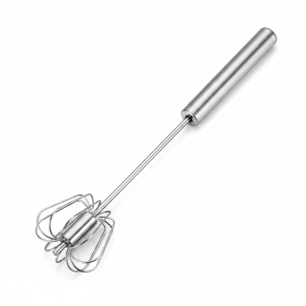 Stainless Steel Semi-Automatic Hand Whisk 10/12/14 Inch